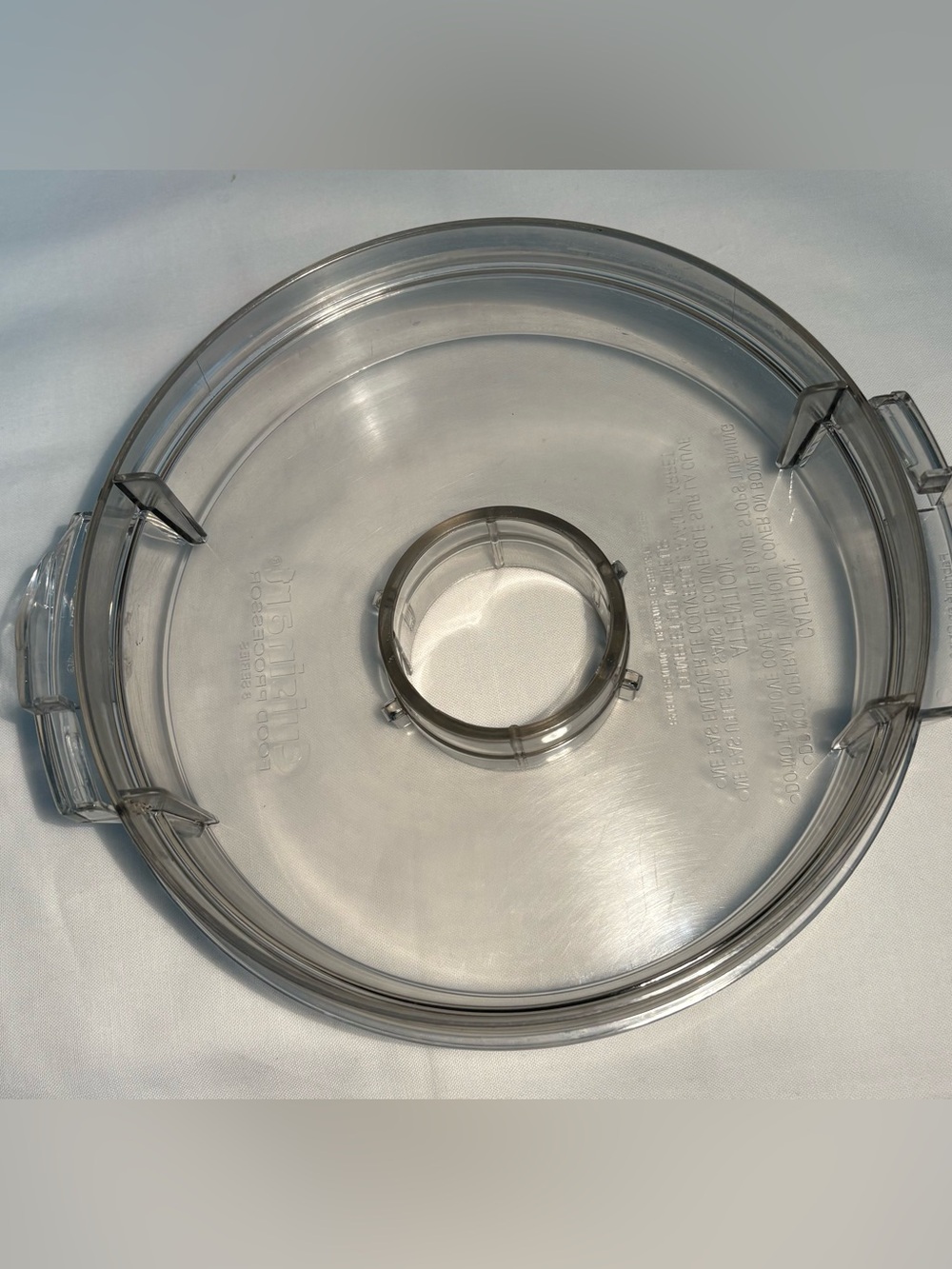 Cuisinart DLC-806GTX Food Processor Low Profile Work Bowl Lid Series 8